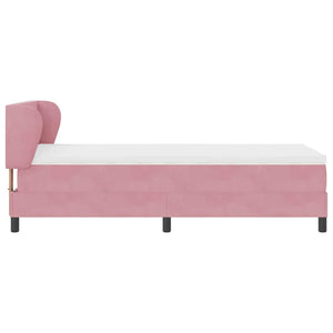 Boxspringbett Rosa 90x190 cm Samt