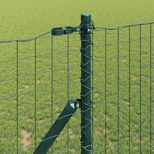 vidaXL Fence Posts 26 pcs Green 3.2 x 3.2 x 170 cm