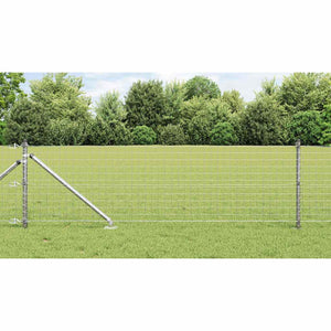 vidaXL Fence Posts 26 pcs Grey 3.2 x 3.2 x 105 cm