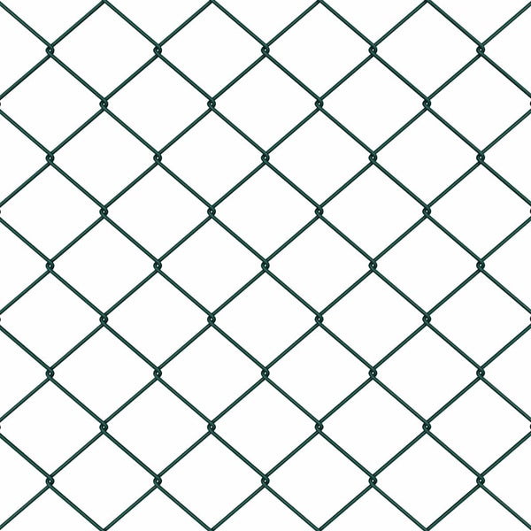 vidaXL Fence Post Green 10 x 1.2 m (40 x 40 mm Mesh Size)