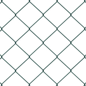 vidaXL Fence Post Green 10 x 1.6 m (60 x 60 mm Mesh Size)
