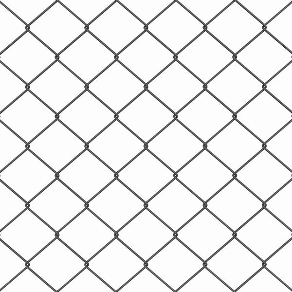 vidaXL Fence Post Grey 25 x 1 m (40 x 40 mm Mesh) Steel and PVC