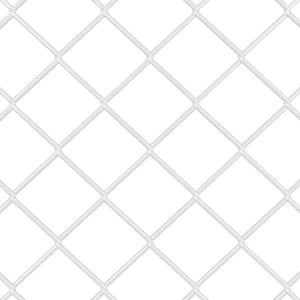 vidaXL Fence Post Silver 10 x 1 m (60 x 60 mm Mesh) Steel