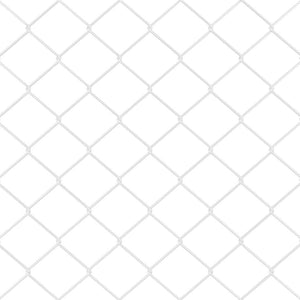 vidaXL Silver Fence Post 25 x 0.6 m (40 x 40 mm Mesh) Steel