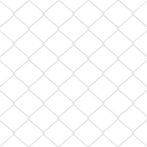 vidaXL Silver Fence Post 25 x 0.6 m (40 x 40 mm Mesh) Steel