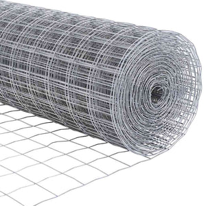 vidaXL Fence with Posts Silver 1.4 x 10 m Steel and PVC