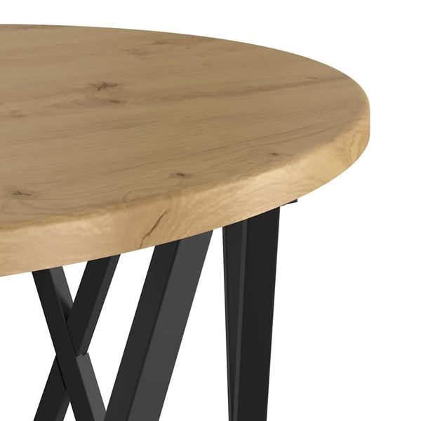 vidaXL Nesting Side Table 3 pcs Artisan Oak