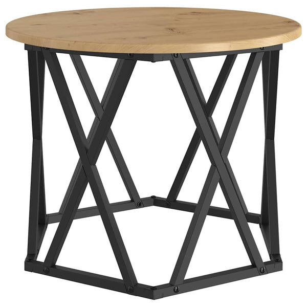 vidaXL Nesting Side Table 3 pcs Artisan Oak