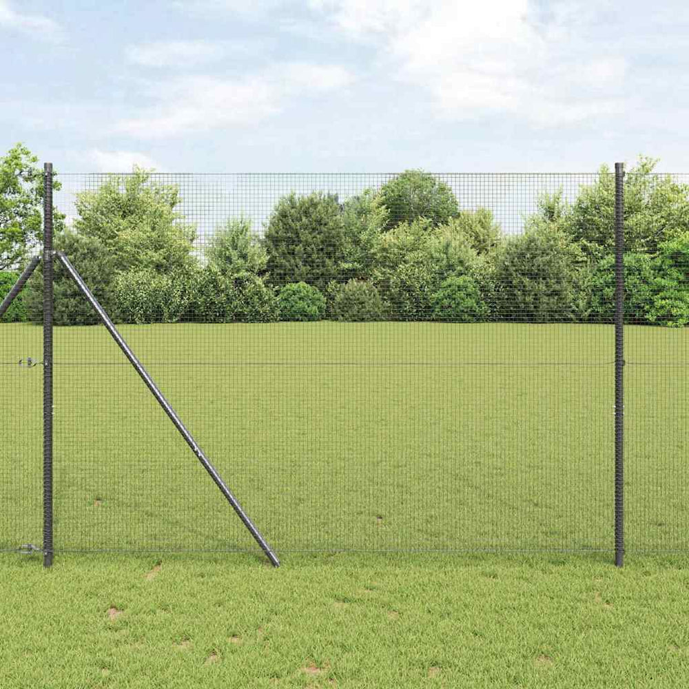 Grauer Zaunpfosten 50 x 1,5 m