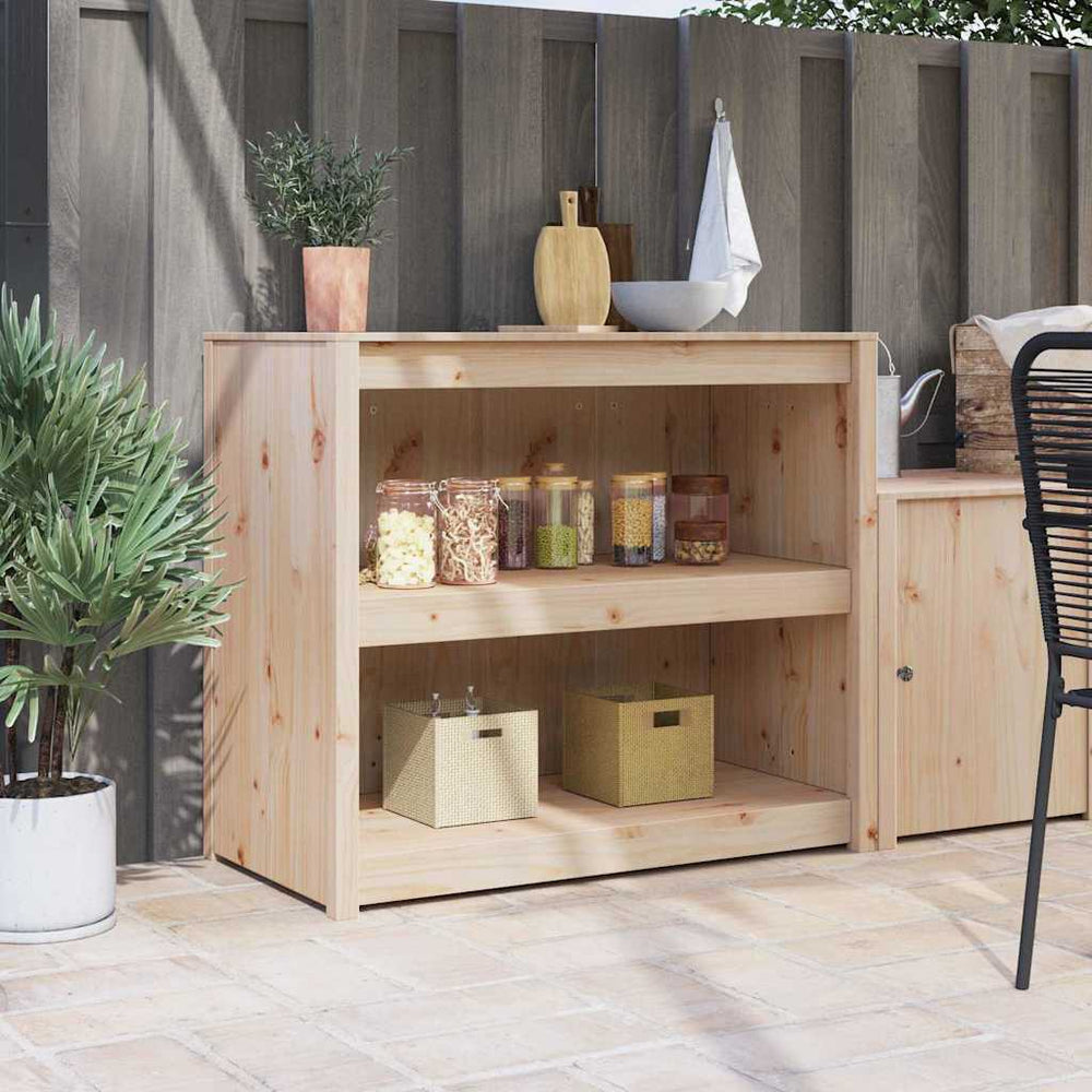 Küchenschrank Braun Eichen-Optik 106 cm