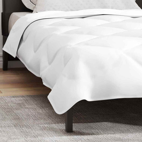 vidaXL Duvet White 200 x 135 x 4 cm Polyester
