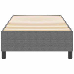vidaXL Platform Bed Frame Light Grey 80 x 200 cm Corduroy