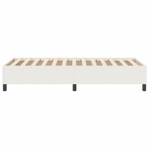 vidaXL Platform Bed Frame Cream 80 x 200 cm Corduroy Fabric