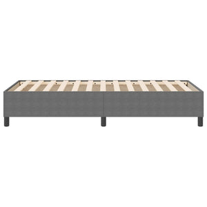 vidaXL Platform Bed Frame Light Gray 90 x 190 cm Corduroy Fabric