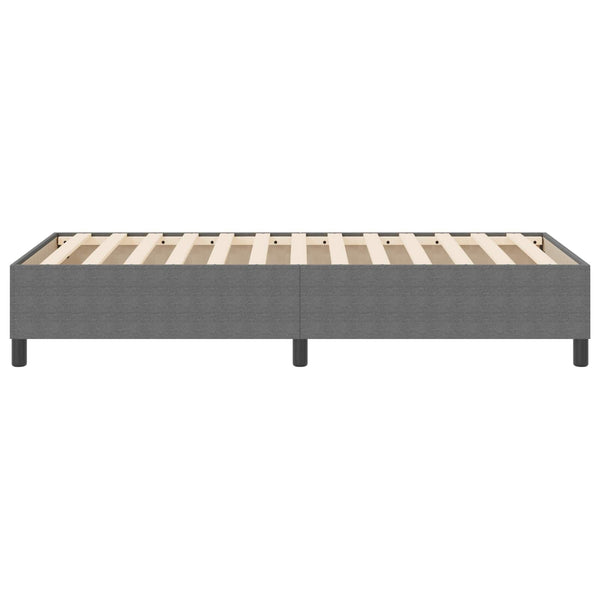 vidaXL Platform Bed Frame Light Gray 90 x 190 cm Corduroy Fabric