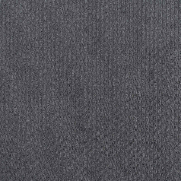 vidaXL Platform Bed Frame Dark Gray 90 x 190 cm Corduroy Fabric