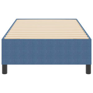 Bettgestell Blau 90x200 cm Cordstoff