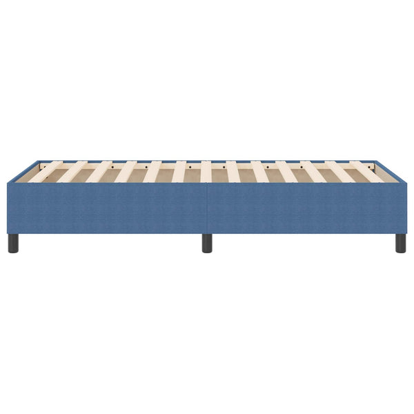 Bettgestell Blau 90x200 cm Cordstoff