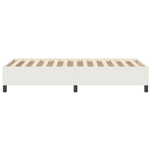 Plattformbettgestell Creme 100x200 cm Cordstoff