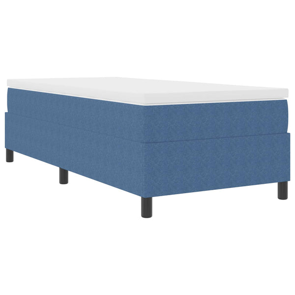 Bettgestell Blau 100x200 cm Cordstoff