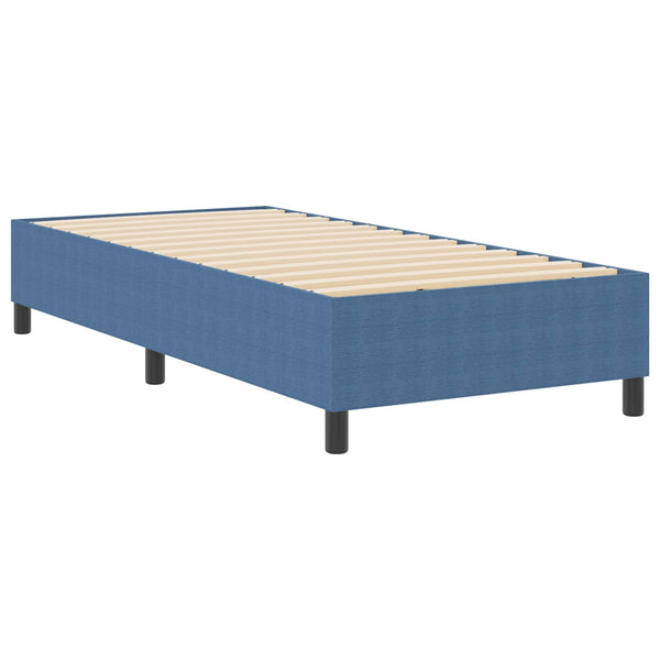 Bettgestell Blau 100x200 cm Cordstoff