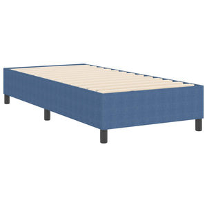 Bettgestell Blau 100x200 cm Cordstoff