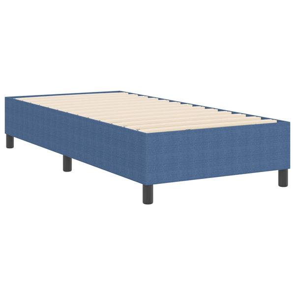 Bettgestell Blau 100x200 cm Cordstoff