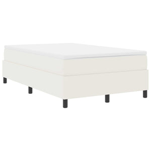 Creme Cord Plattformbett 120x190 cm