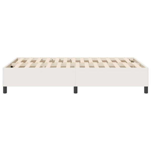 Creme Cord Plattformbett 120x190 cm