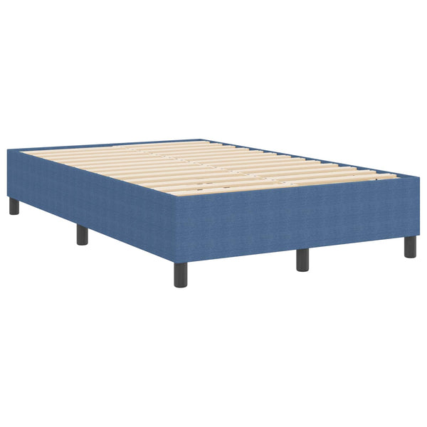 Blaues Plattformbett 120x200cm Cord
