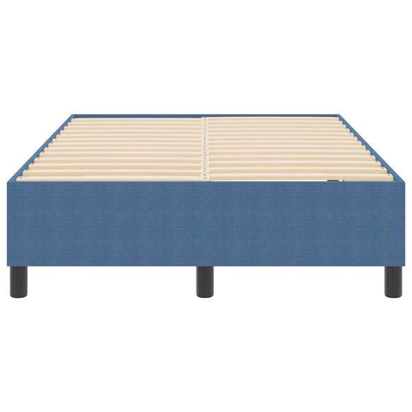 Blaues Plattformbett 120x200cm Cord