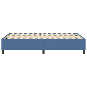 Blaues Plattformbett 120x200cm Cord