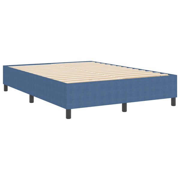 Bettgestell Blau 160x200 cm Cordstoff