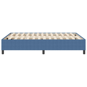 Bettgestell Blau 160x200 cm Cordstoff