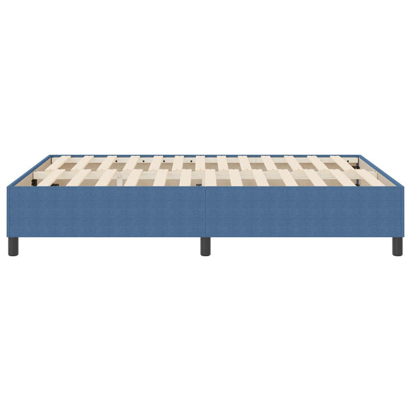 Bettgestell Blau 160x200 cm Cordstoff