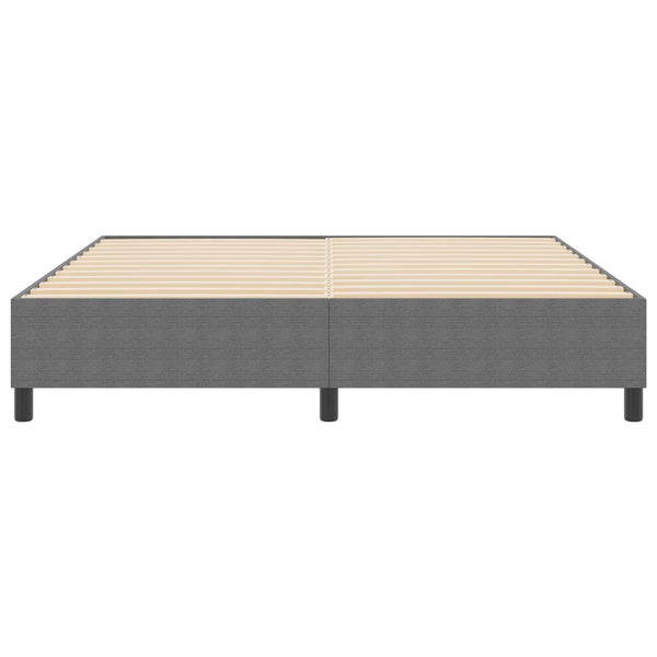 Plattformbettgestell Hellgrau Cord 180x200 cm