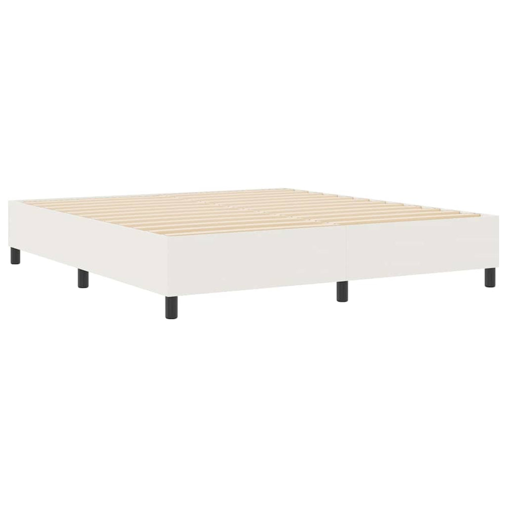 Creme Cord Plattformbett 180x200 cm