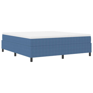 Plattformbettgestell Blau 180x200 cm Cordstoff