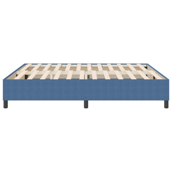 Plattformbettgestell Blau 180x200 cm Cordstoff