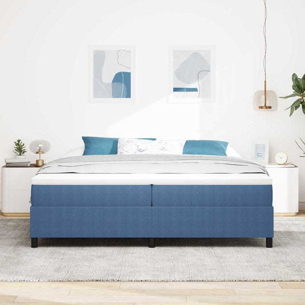Blaues Plattformbettgestell Cord 200x200 cm