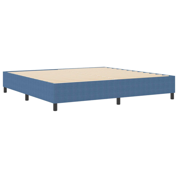 Blaues Plattformbettgestell Cord 200x200 cm