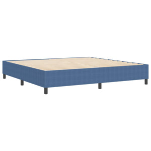 Blaues Plattformbettgestell Cord 200x200 cm