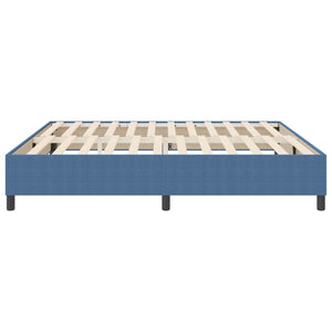 Blaues Plattformbettgestell Cord 200x200 cm