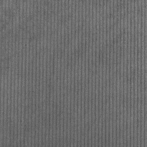 Boxspringbett 90x190 cm Hellgrau Cordstoff