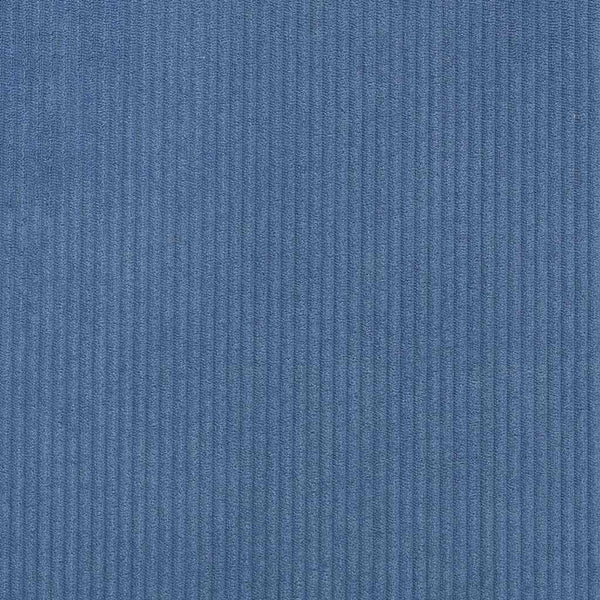vidaXL Box Spring Bed Blue and White 90 x 190 cm Corduroy