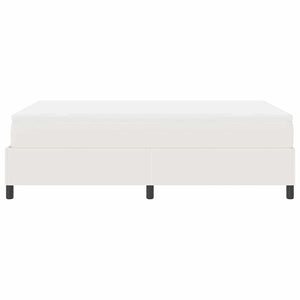 vidaXL Divan Bed Cream and White 120 x 190 cm Corduroy Fabric