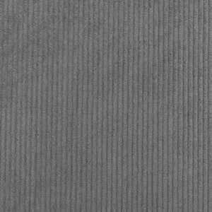 vidaXL LED Box Spring Bed Light Grey and White 140 x 200 cm Corduroy