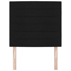 vidaXL Headboard Black 80 cm Fabric