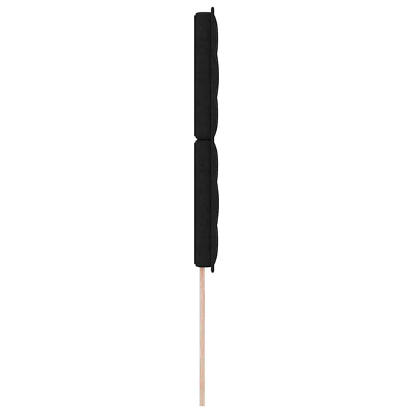 vidaXL Headboard Black 80 cm Fabric