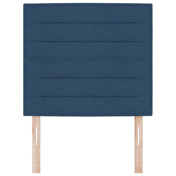 vidaXL Headboard Blue 80 cm Fabric